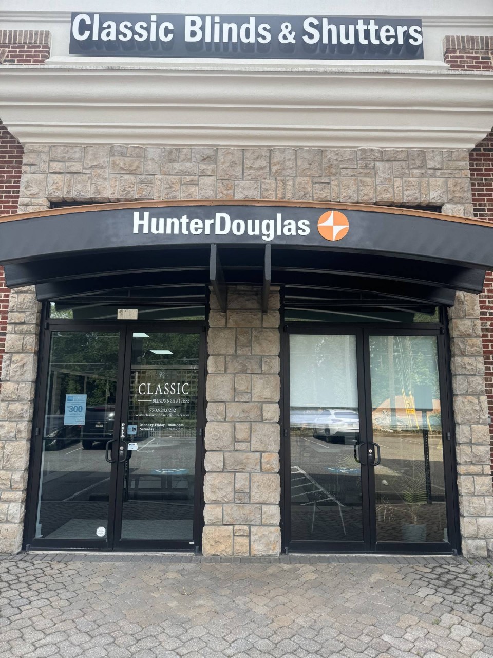 Our Showroom Gallery at Classic Blinds & Shutters Design Center near Alpharetta, GA