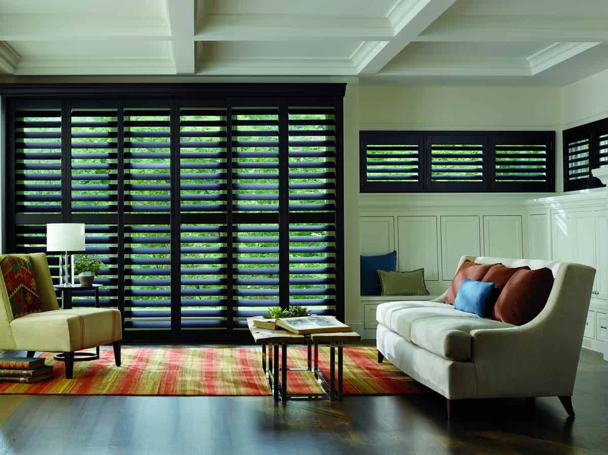 Heritance® Hardwood Shutters near Milton, Georgia (GA) and other hardwood shutters from Hunter Douglas.