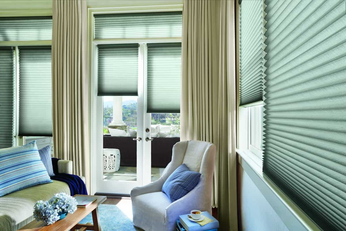 Alustra® Duette® Honeycomb shades near Milton, Georgia (GA) and other Hunter Douglas window treatments