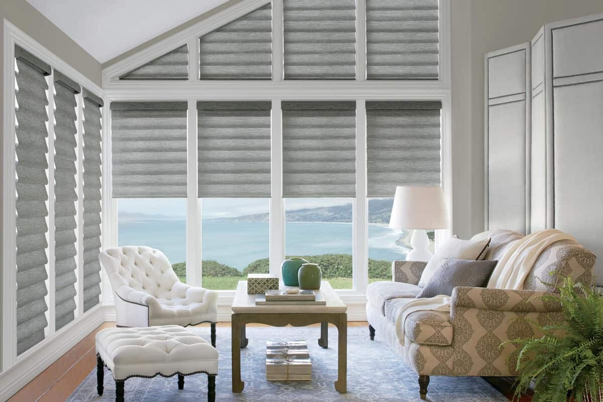 Hunter Douglas Vignette® Modern Roman Shades, roman blinds, window Shades near Alpharetta, Georgia (GA)