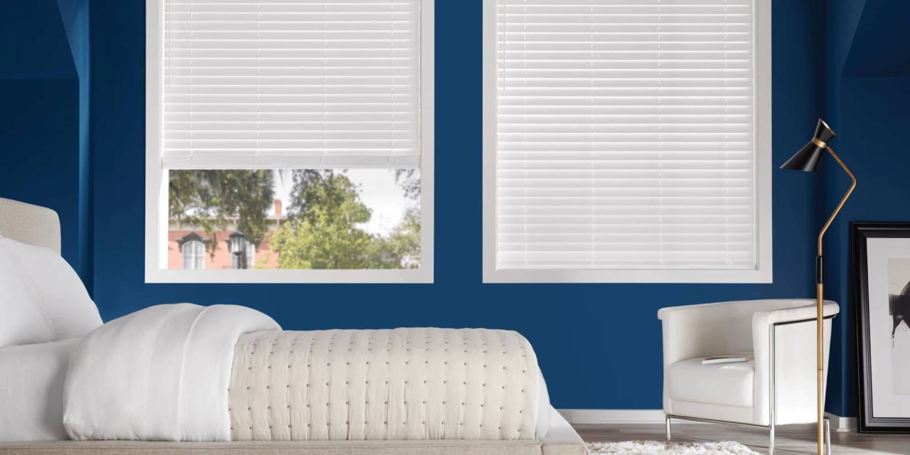 Hunter Douglas EverWood® Faux Wood Blinds with PowerView® Automation near Alpharetta, Georgia (GA)